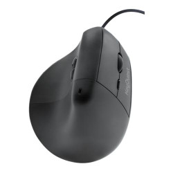 Souris eKOgreen recyclée Filaire Ergonomique - 1,50m - Noir