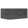 Clavier eKOgreen recyclé sans Fil Confort - Noir