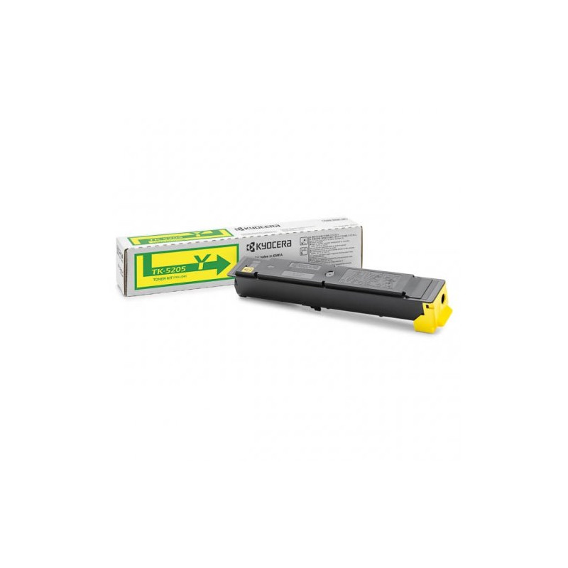 Cartouche jaune TK-5205 Origine pour Kyocera TASKalfa 356 ci et 358 ci