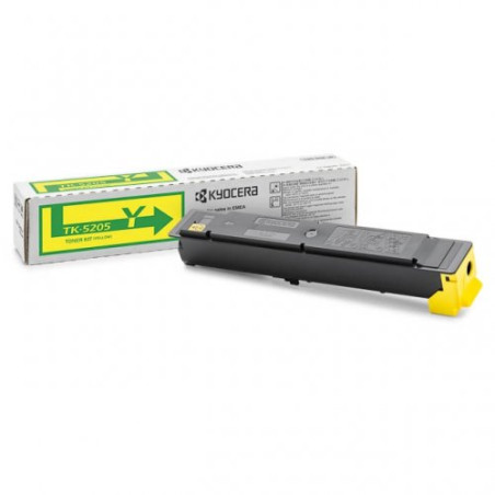 Cartouche jaune TK-5205 Origine pour Kyocera TASKalfa 356 ci et 358 ci