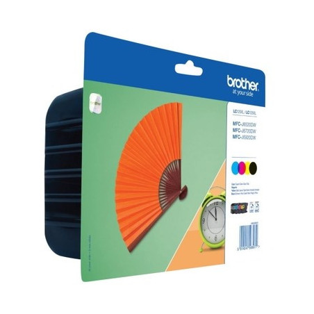 Cartouches d'origine Brother 129 - Pack x 4 jet d'encre authentique