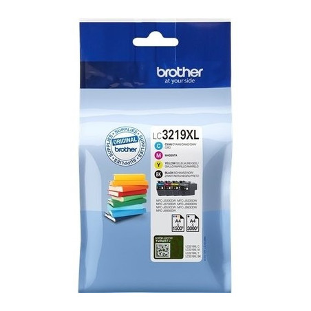 Cartouches d'origine Brother 3219 - Pack x 4 pour imprimantes Brother