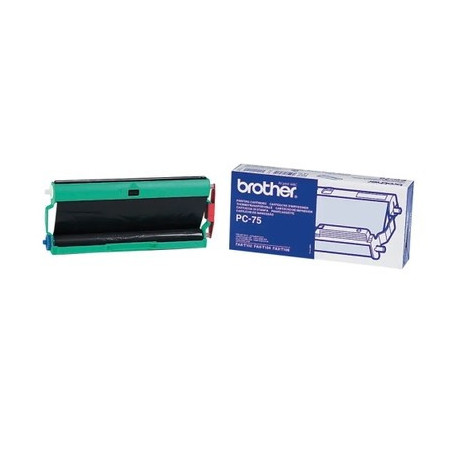 Brother PC-75 Noir - Cartouche Origine officielle