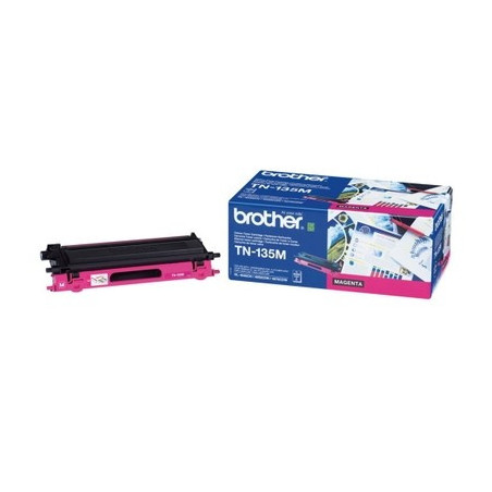 Toner Laser Original Brother TN-135M Magenta - Conforme et fiable