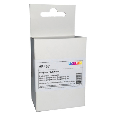 Cartouche CL compatible C6657 HP 1er prix - unité