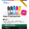 Pack 5 cartouches compatibles Epson 18XL Pâquerette (C13T18164012)