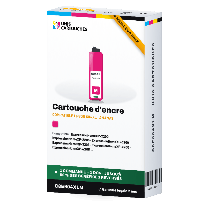 Cartouche magenta 1er prix compatible C13T10H34010 pour imprimantes