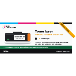 Toner Brother TN-2310/TN-2320 compatible monochrome Solidaire