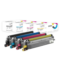 Pack de 4 toners laser Switch compatible Brother TN248 Noir et couleur | Premium