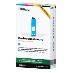 Cartouche d'encre compatible Epson 29XL Cyan (T2992) | 1er Prix