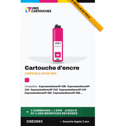 Cartouche compatible Epson 29XL Magenta T2993 700 p. | 1er Prix