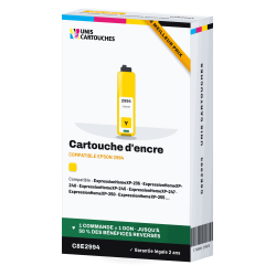 Cartouche d'encre compatible Epson 29XL Jaune (T2994) | 1er Prix
