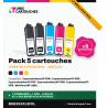 Pack 5 cartouches compatibles Epson 502XL Jumelles | 1er Prix