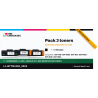 Cartouche TN-1050 x 3 compatible Brother - 1er prix