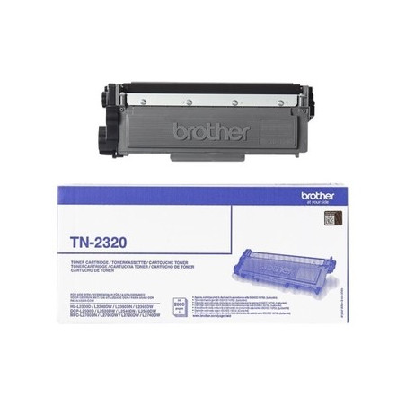 Cartouche TN-2320 Noir Origine pour Brother DCP-L 2500 Series