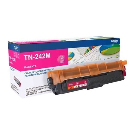 Cartouche TN-242M Magenta Origine Brother – Conforme à vos imprimantes