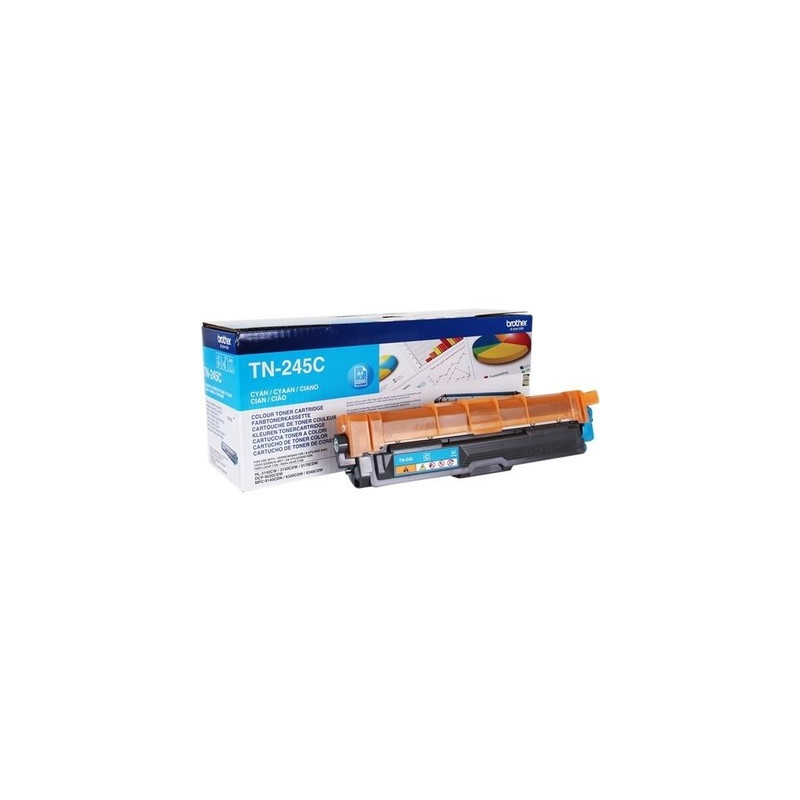 Toner Original Brother TN-245C Cyan - Conforme et calibré