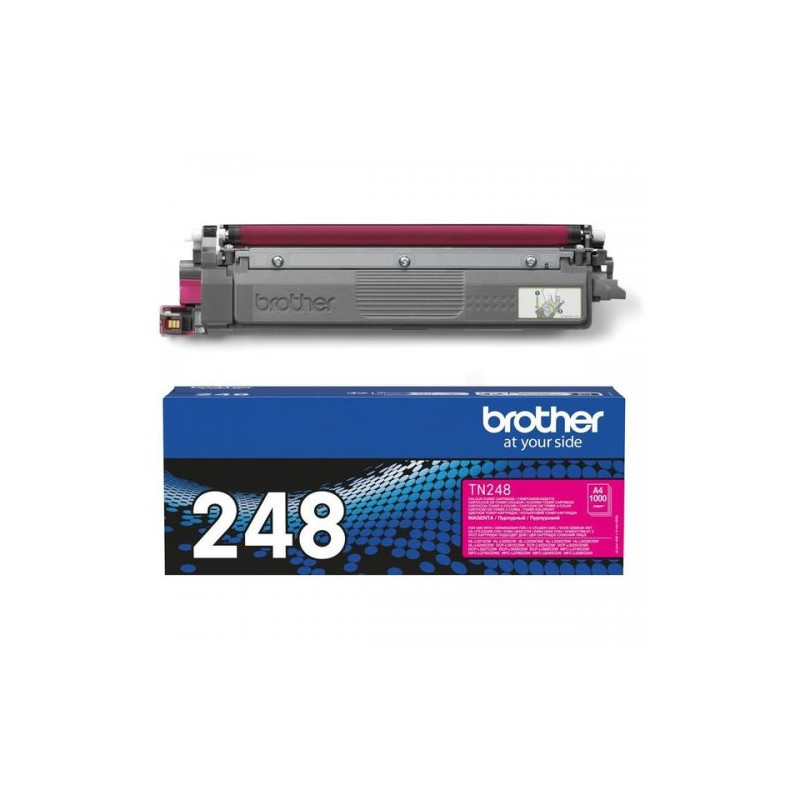 Toner Original Brother TN-248M Magenta pour imprimantes Brother