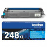 Toner Laser Original Brother TN-248XLC Cyan - Conforme et fiable