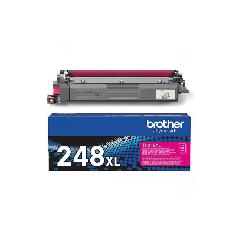 Cartouche TN-248XLM Magenta d'origine Brother pour DCP-L3515 CDW et