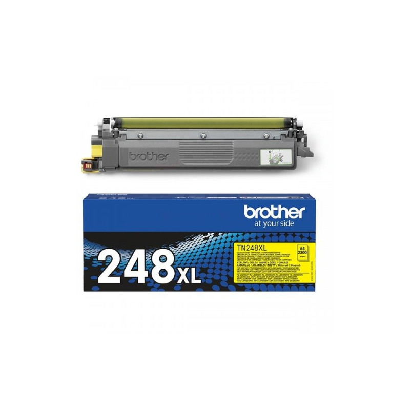 Toner Original Brother TN-248XLY Jaune - Conforme à l'imprimante