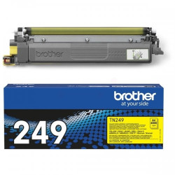 Toner Original Brother TN-249Y Jaune - Conforme aux imprimantes