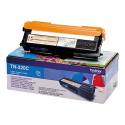 Cartouche cyan TN-320 Origine pour Brother HL-3075 CW et autres