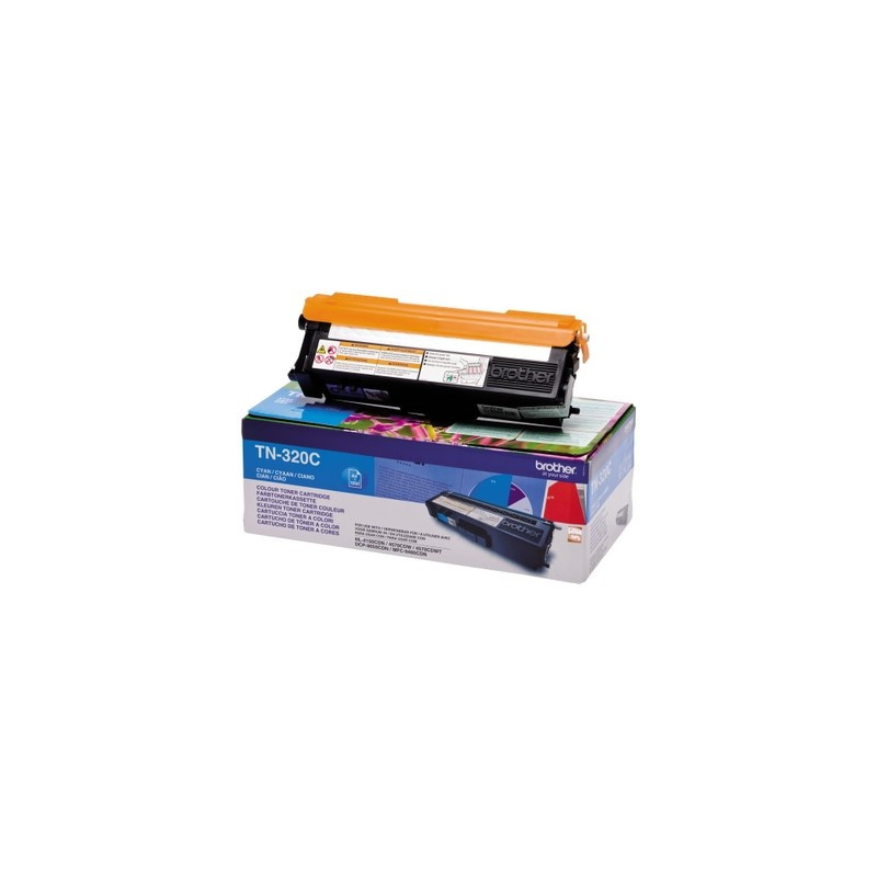 Cartouche cyan TN-320 Origine pour Brother HL-3075 CW et autres