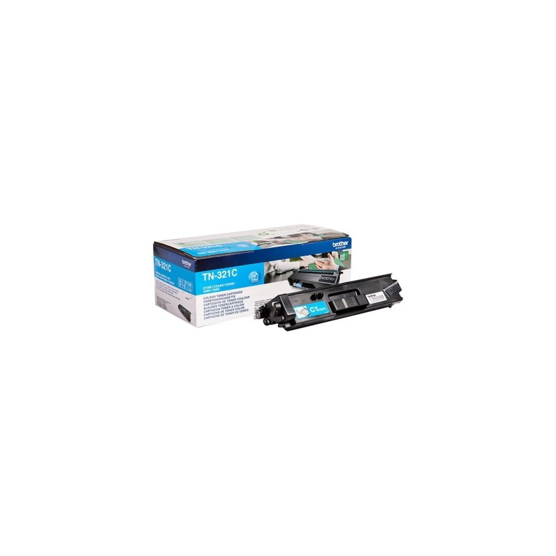 Cartouche TN-321 Cyan Origine Brother pour DCP-L 8400 CDN, DCP-L