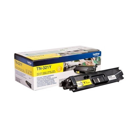 Brother TN-321 Jaune - Toner Laser Originale (OEM)