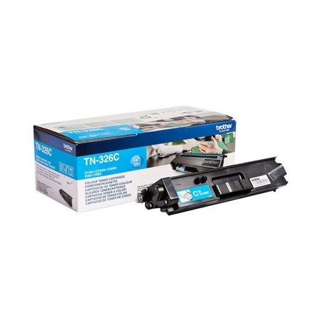 Cartouche TN-326C Origine Brother, cyan, 3500 pages, garantie 2 ans