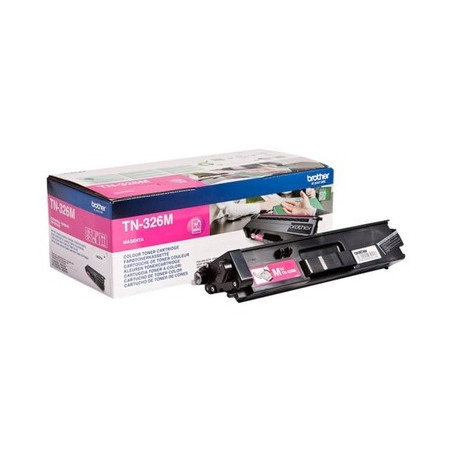 Cartouche TN-326M Magenta Origine Brother pour imprimantes listées