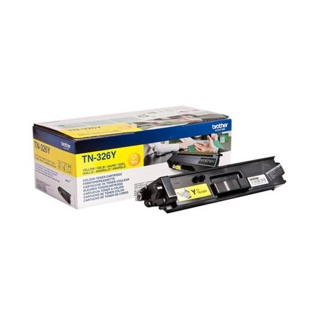 Cartouche TN-326Y Origine Brother – jaune – pour imprimantes Brother