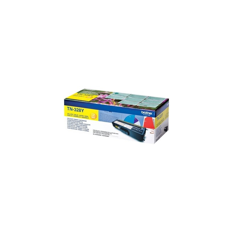 Toner Brother TN-328 Jaune - Gamme Origine
