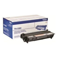 Cartouche laser TN-3380 Origine Brother – Noir, 8000 pages, conforme
