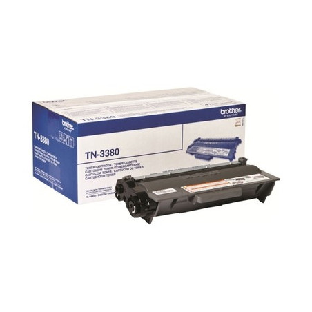Cartouche laser TN-3380 Origine Brother – Noir, 8000 pages, conforme