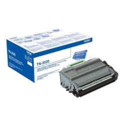 Cartouche TN-3520 Origine Brother, noir, 20 000 pages, pour HL-L