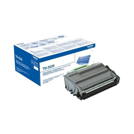 Cartouche TN-3520 Origine Brother, noir, 20 000 pages, pour HL-L