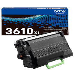 Cartouche d'origine Brother 3610XL noir pour DCP-L 5510 / HL-L 5210