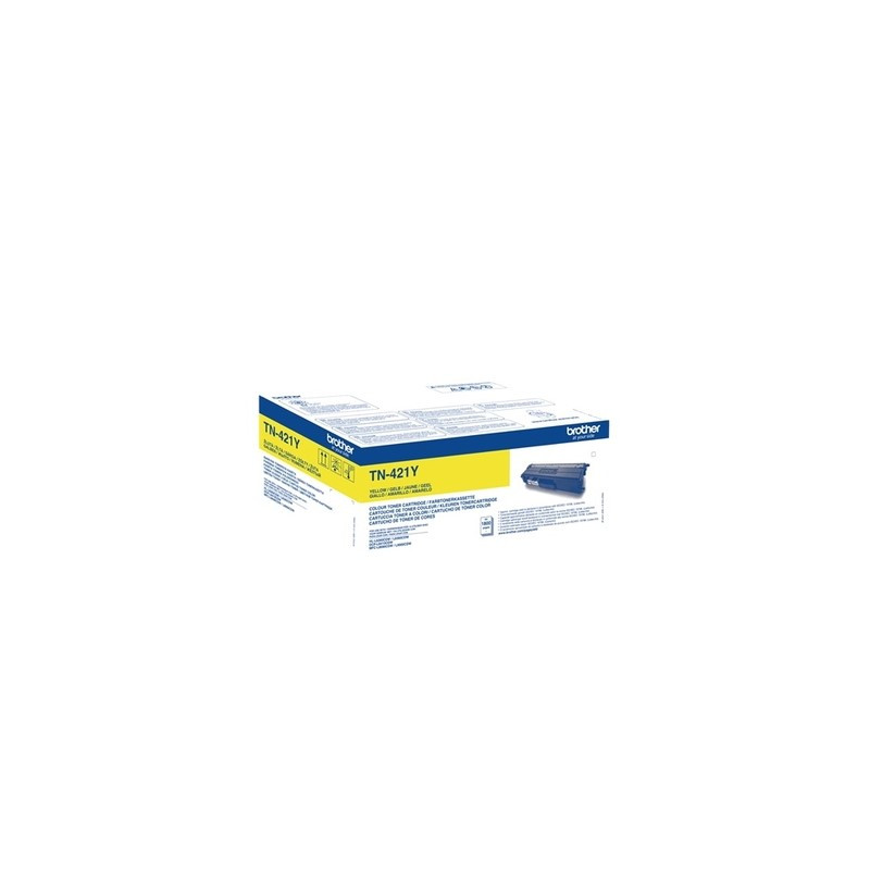 Toner Laser Original Brother TN-421 Jaune - GAMME ORIGINE