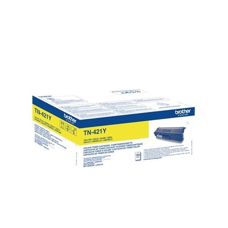 Toner Laser Original Brother TN-421 Jaune - GAMME ORIGINE