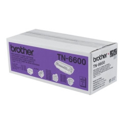 Toner Laser Originale Brother TN-6600 Noir pour imprimantes Brother