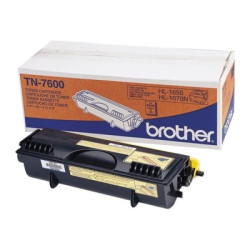 Toner laser Brother TN-7600 Noir | Origine