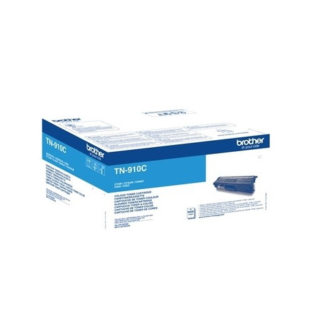 Toner Original Brother TN-910C Cyan – Conforme et calibré pour vos