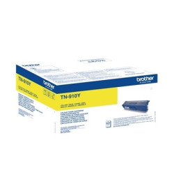 Cartouche d'origine TN-910Y Jaune pour imprimantes Brother HL-L 9310