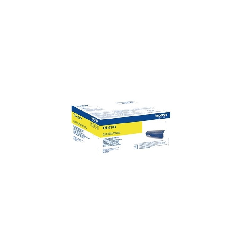 Cartouche d'origine TN-910Y Jaune pour imprimantes Brother HL-L 9310