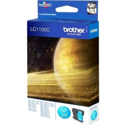 Cartouche d'encre Brother LC-1100C Cyan 325 pages | Origine