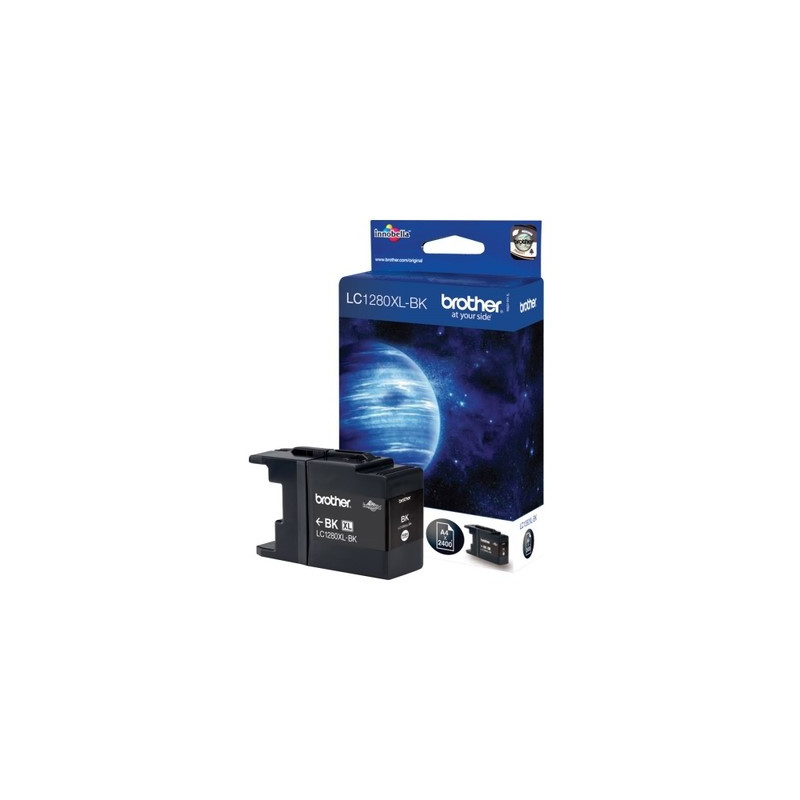 Cartouche Origine Brother 1280XLBK Noir - Conforme à l'imprimante