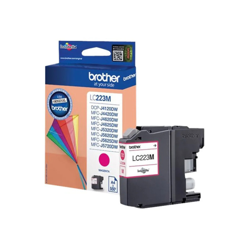 Cartouche d'origine Brother 223M Magenta – Conforme et fiable