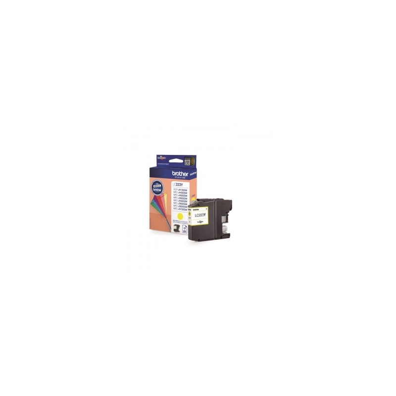 Cartouche D'Origine Jaune Brother LC223Y 223Y - Conforme OEM